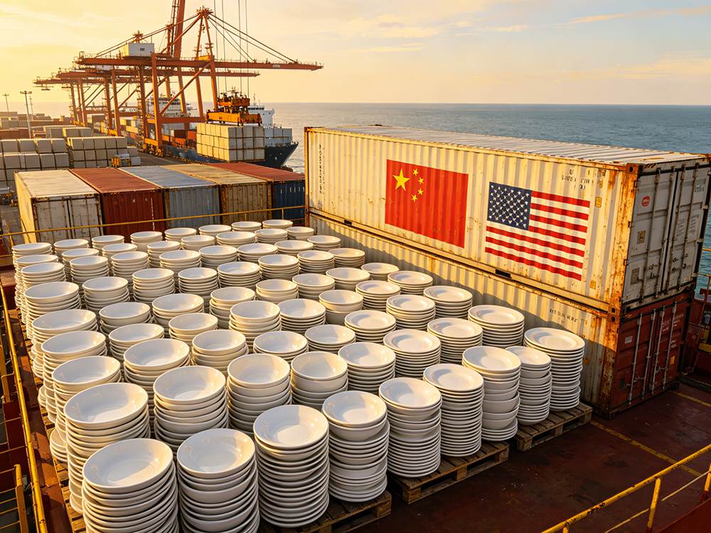 Import Dinnerware from China to the US