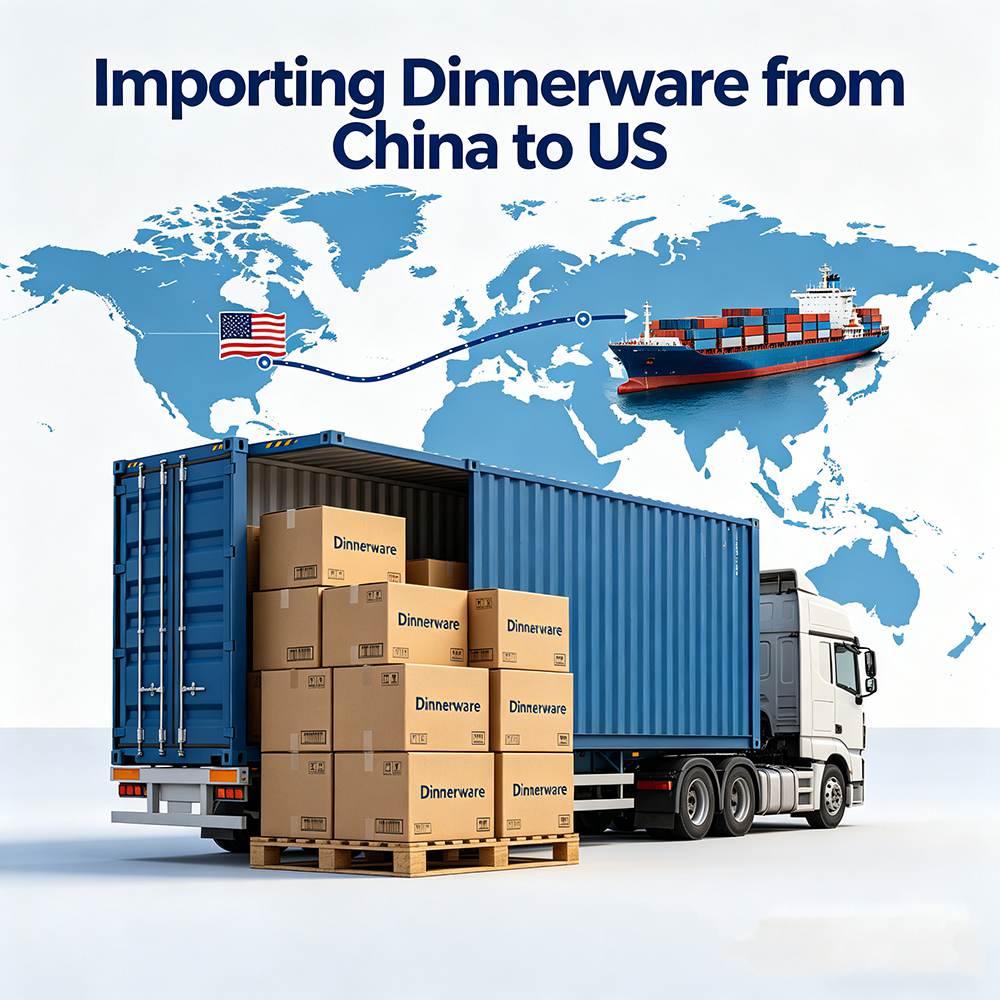 Import Dinnerware from China to the US