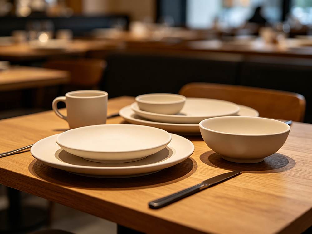 matte vs gloss dinnerware