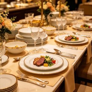 Tableware for Hotel Buffets