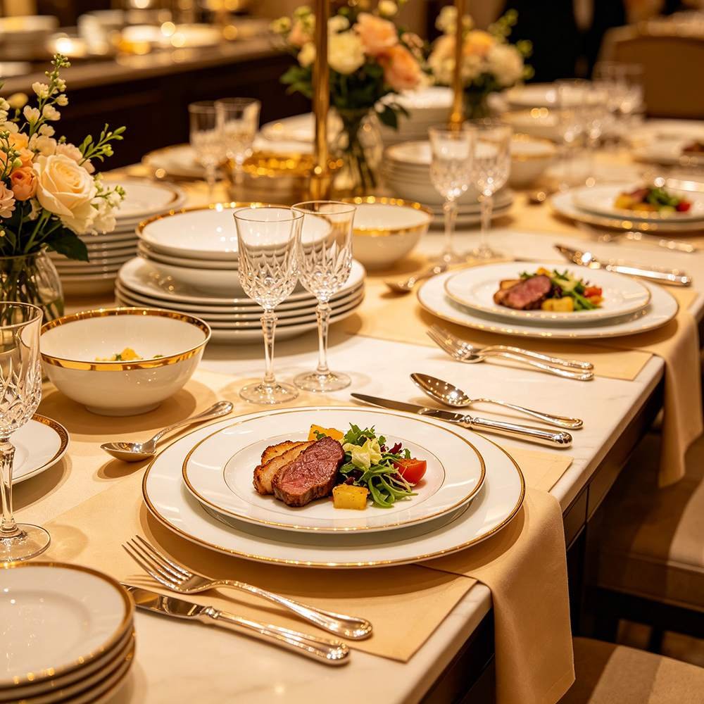 Tableware for Hotel Buffets