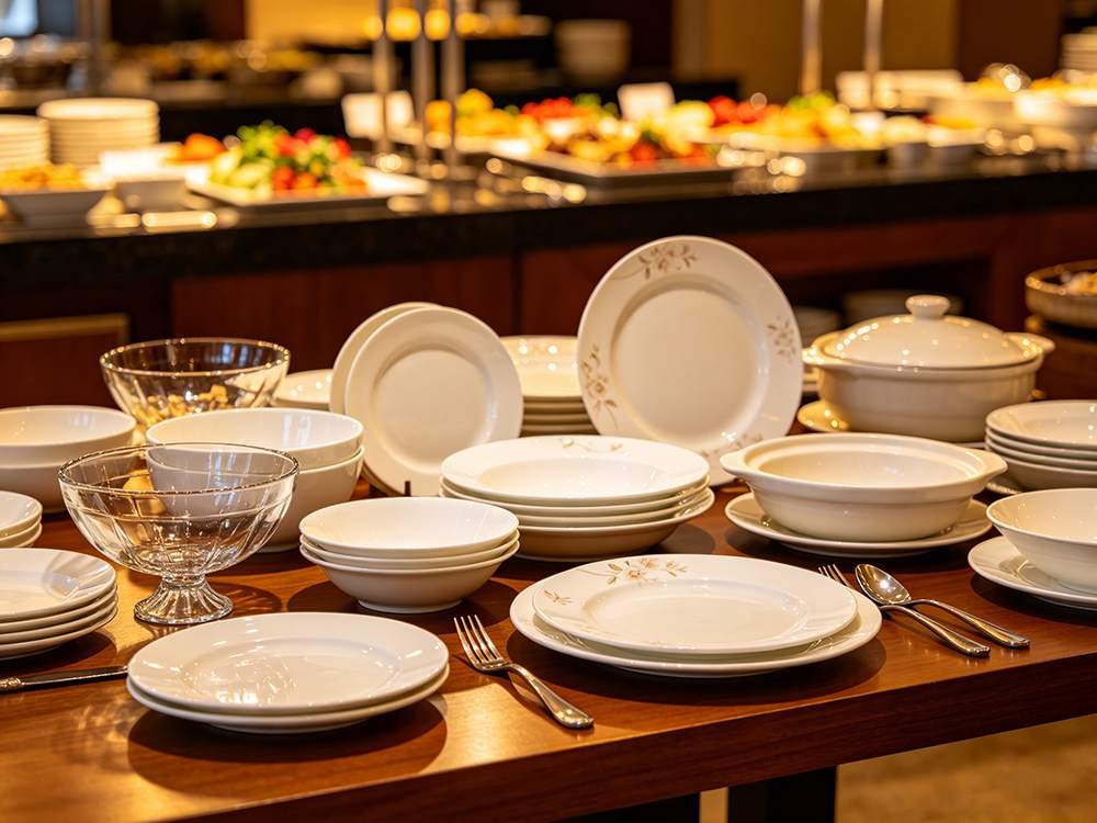 Tableware for Hotel Buffets