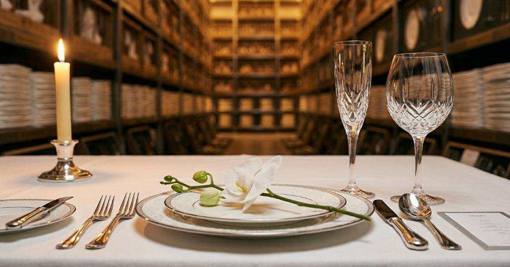 hotel opening tableware check list