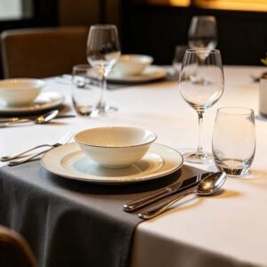 hotel opening tableware check list