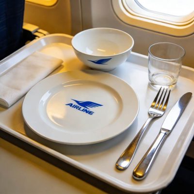 Airline dinnerware procurement