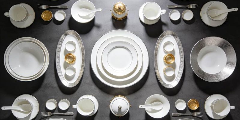 Dinnerware for hotel