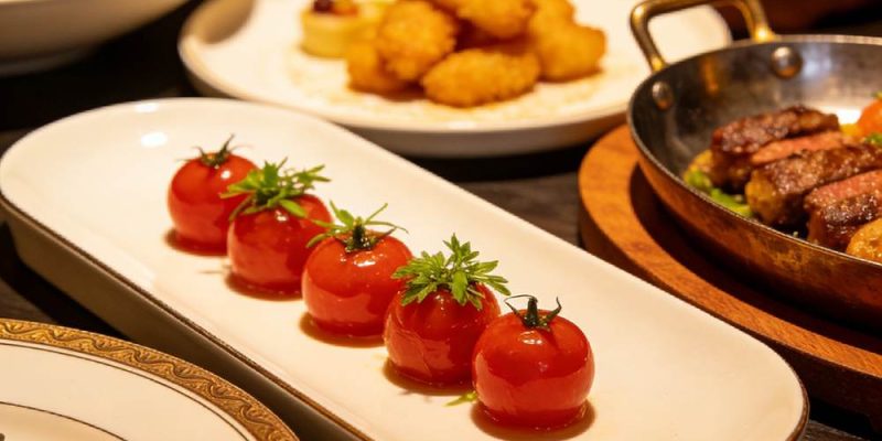 Restaurant Serving Platters