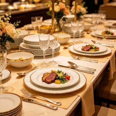 Tableware for Hotel Buffets