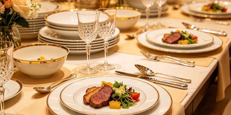 Tableware for Hotel Buffets