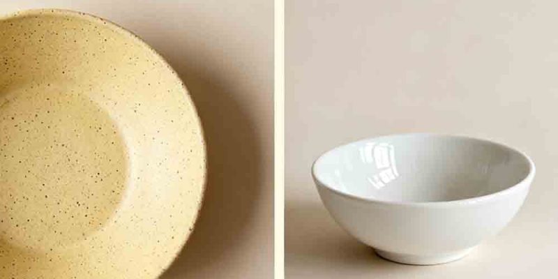 The different between ceramic and porcelain dinnerware