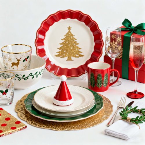 custom christmas dinnerware supplier