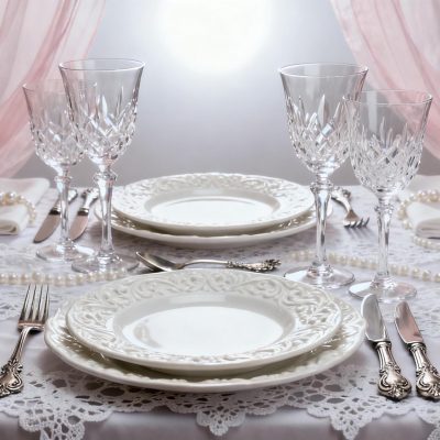 custom dinnerware for event