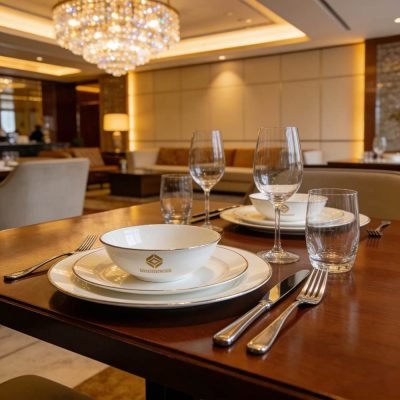 hotel dinnerware