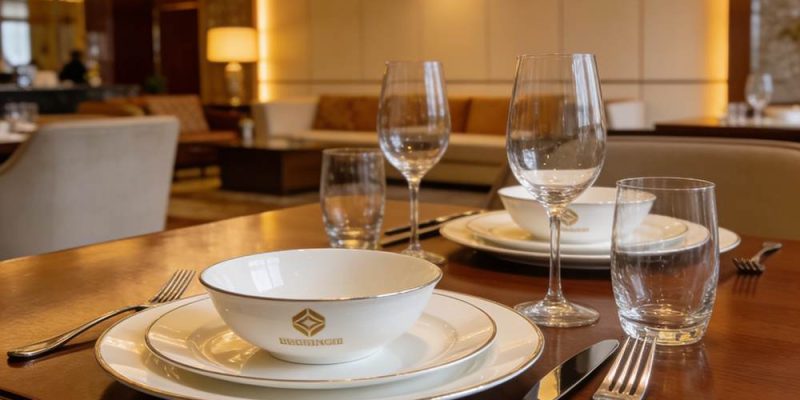 hotel dinnerware