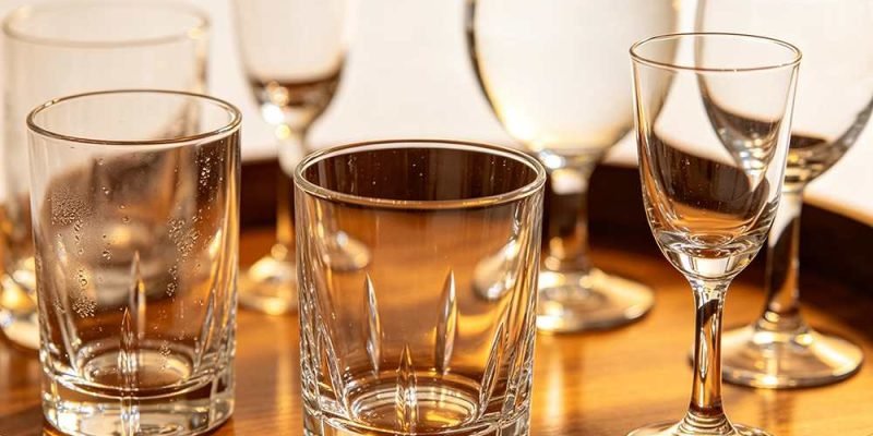 hotel glassware guide