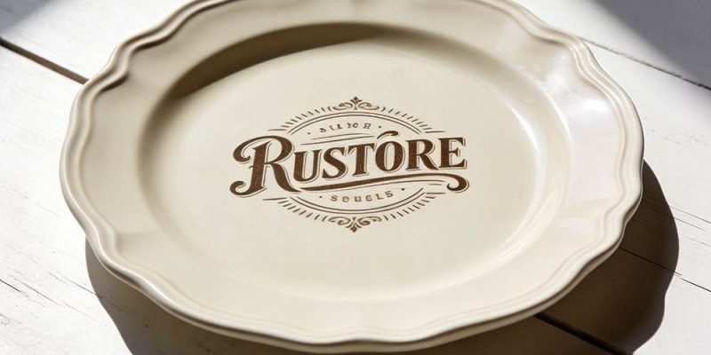 print logo on plates