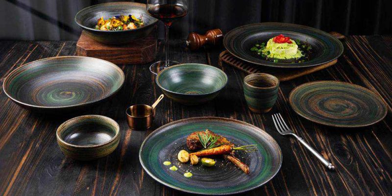 unique dinnerware set